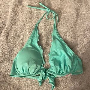 Light blue Victoria’s Secret bikini top